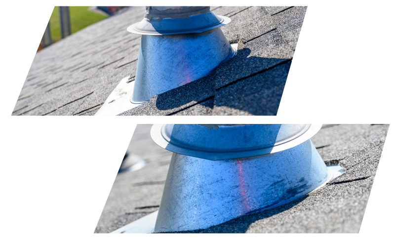 Expert Houston Roofers Fixing Damaged Roof Flashing