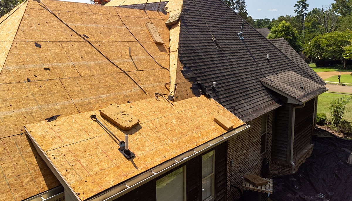 Houston Roof Damaged