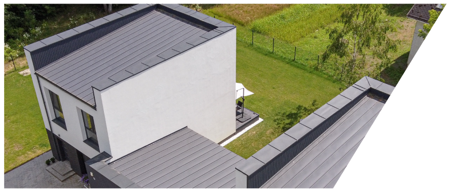 Raydiant Roofing Residential Modern Flat Roof