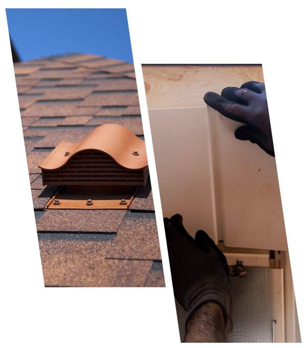 Expert Houston Roofers Fixing Damaged Roof Flashing