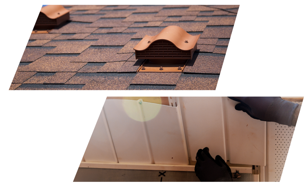 Expert Houston Roofers Fixing Damaged Roof Flashing