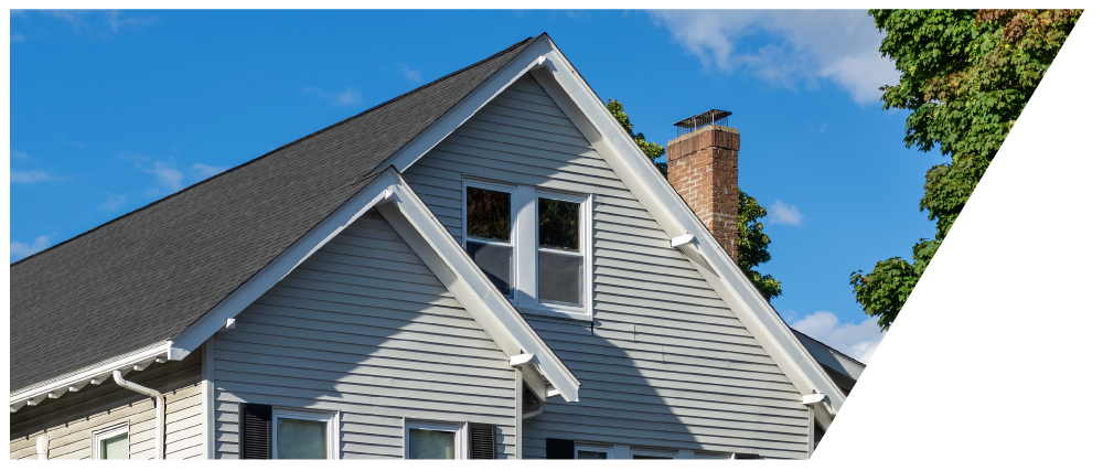 White Traditional Siding