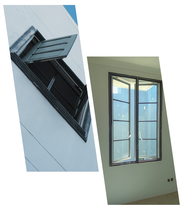 Raydiant Roofing Open Casement Windows