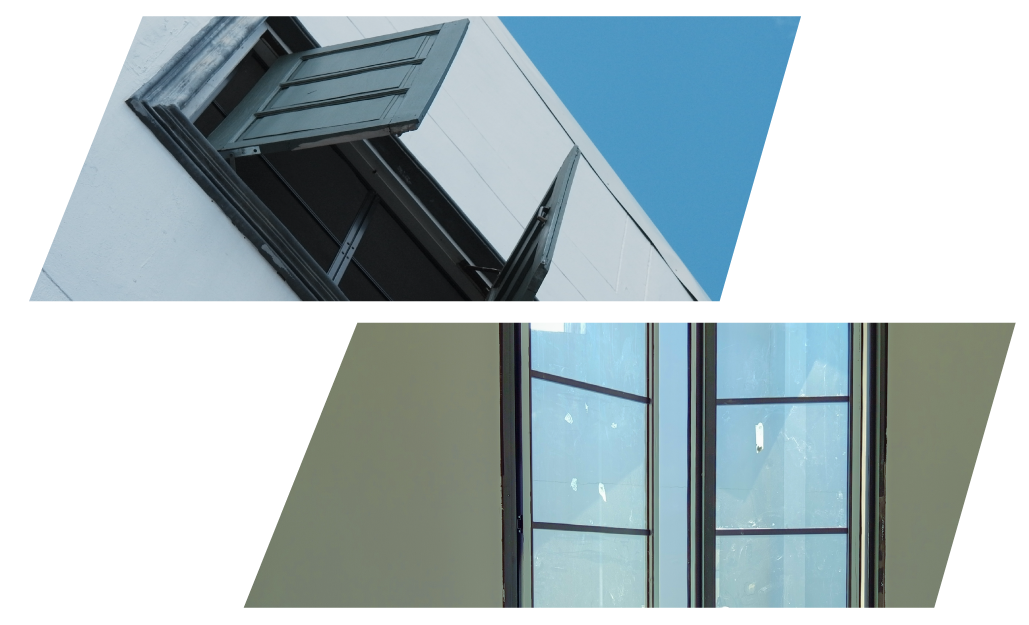 Raydiant Roofing Open Casement Windows